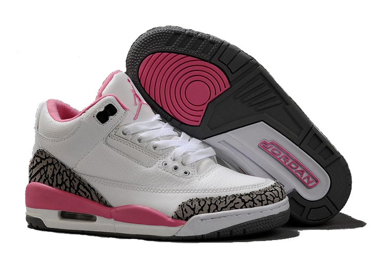 jordan rose et blanche